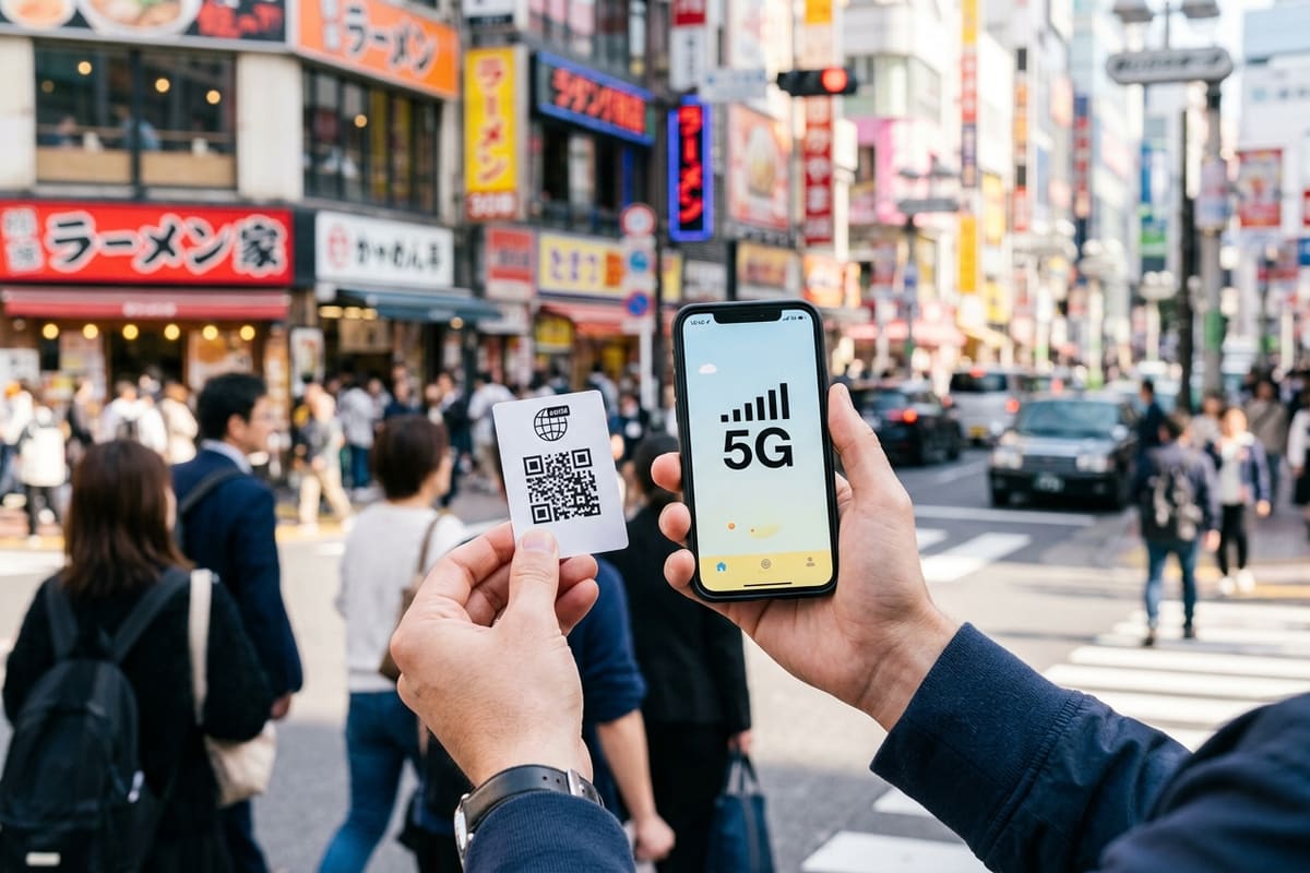 Travel eSIM: internet on arrival